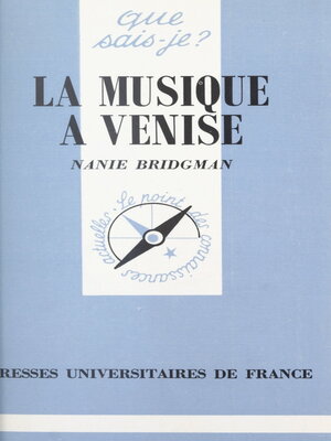 cover image of La musique à Venise